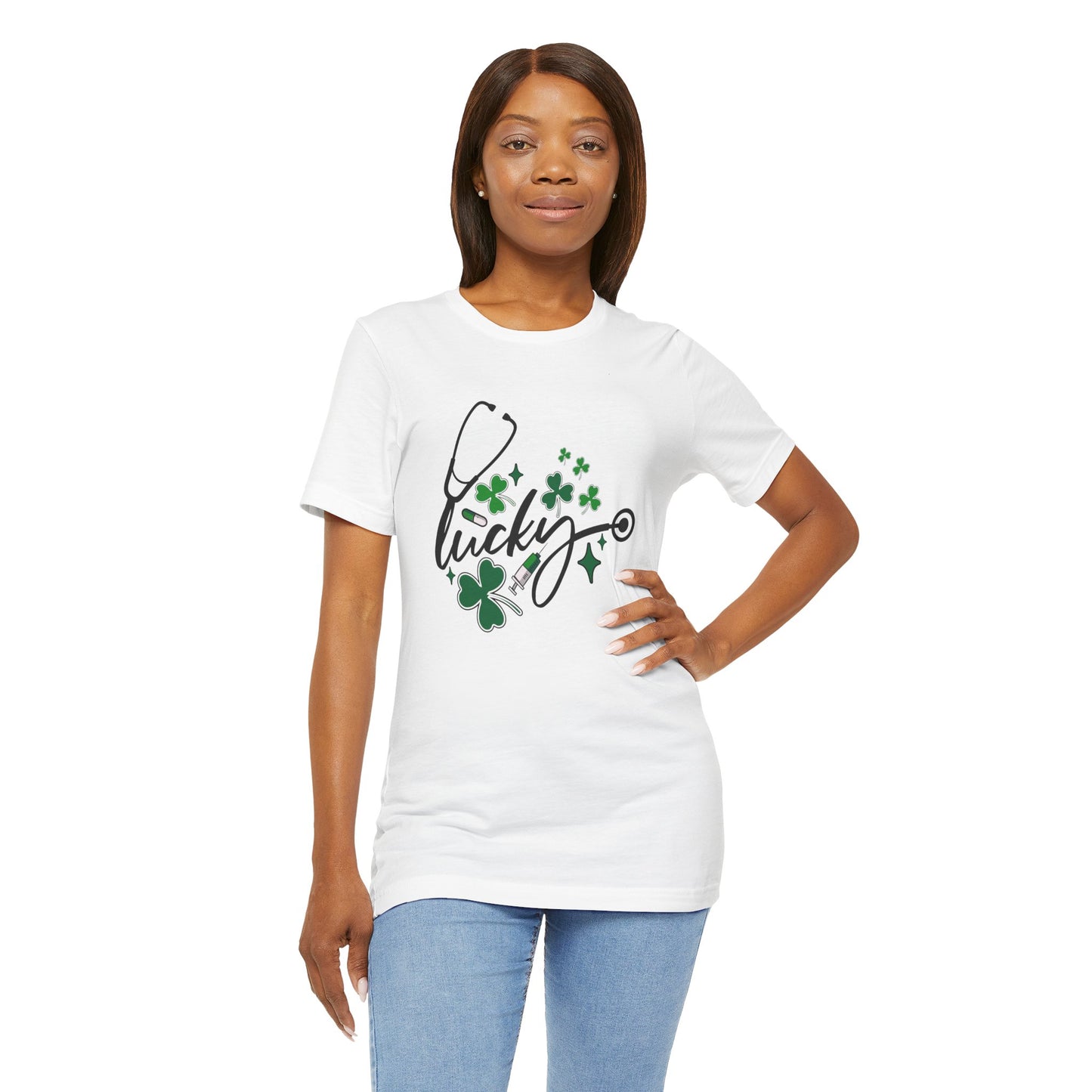 Lucky St. Patrick's Day Tee for Healthcare Professionals