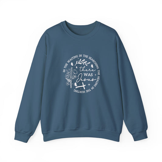 Faith & Comfort Crewneck Sweatshirt - 'In the Waiting' Design