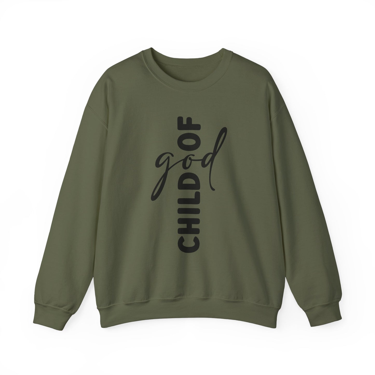 God Child Unisex Crewneck Sweatshirt - Inspirational Faith Apparel