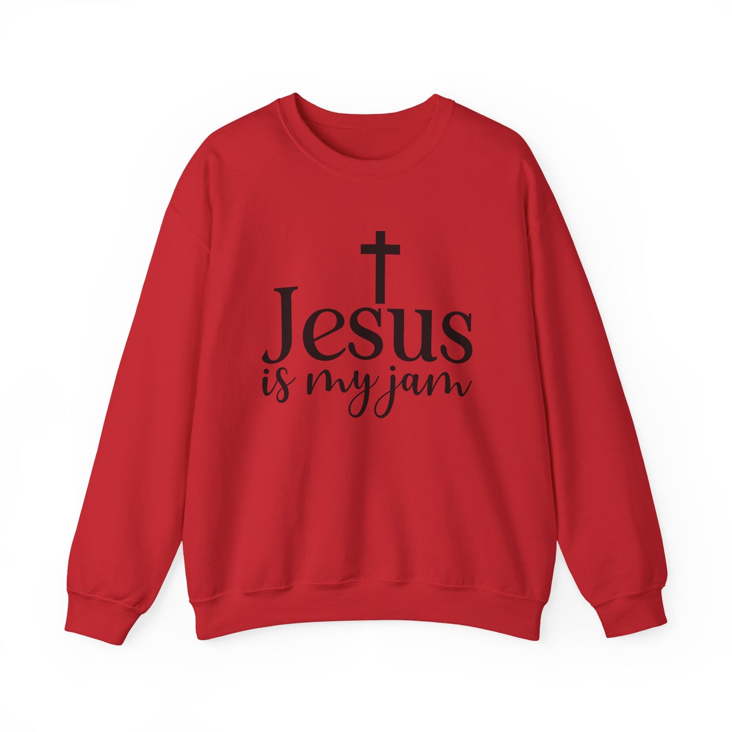 Jesus Is My Jam Sweatshirt - Christian Faith Crewneck
