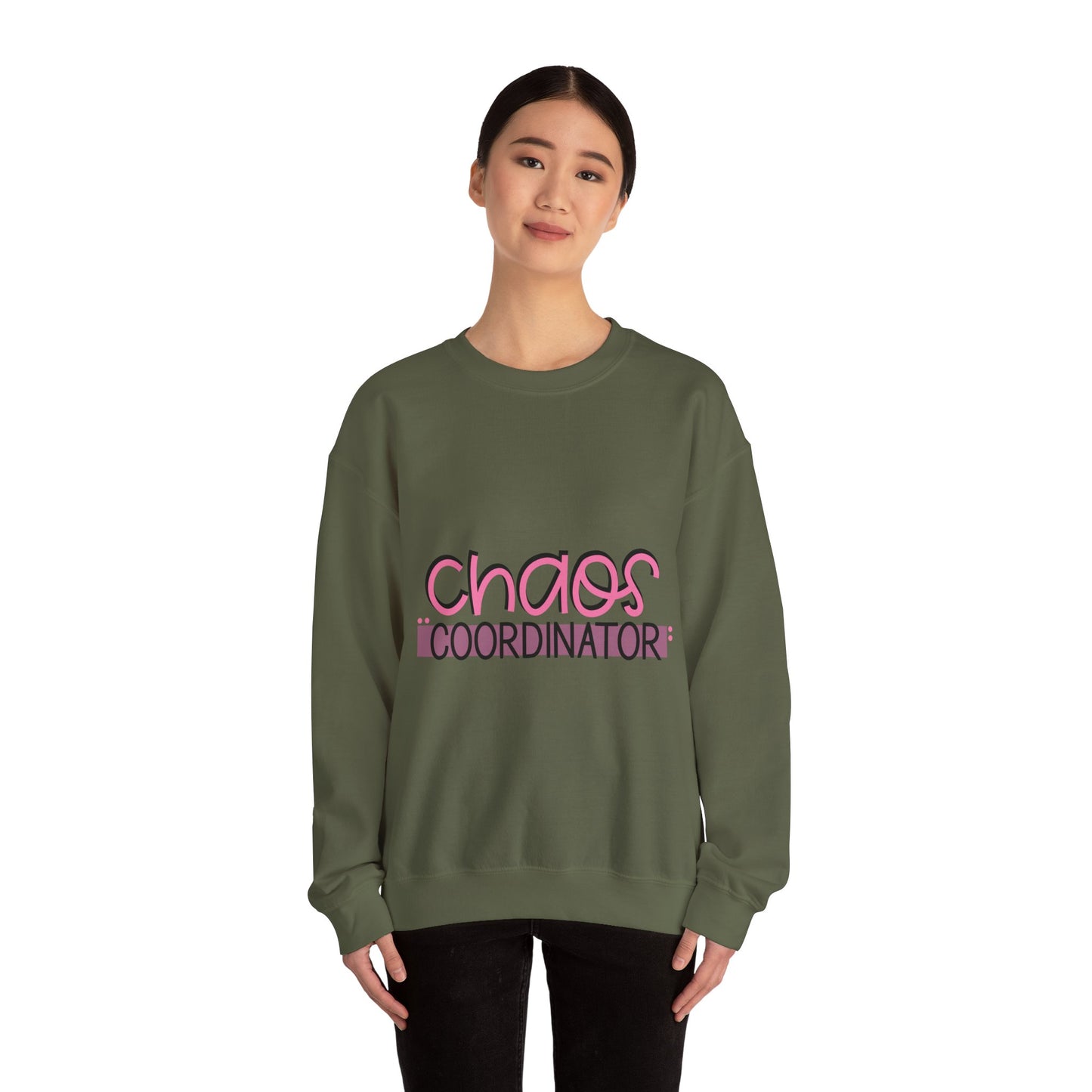 Chaos Coordinator Unisex Crewneck Sweatshirt | Fun & Comfy Gift