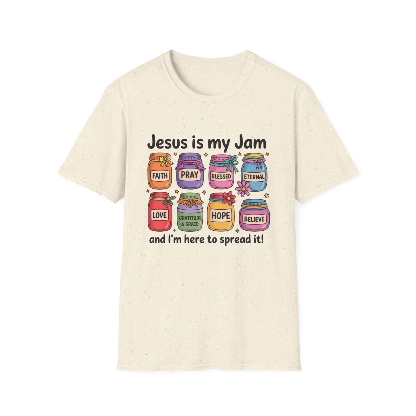 Jesus Is My Jam T-Shirt — Christian Faith Graphic Tee