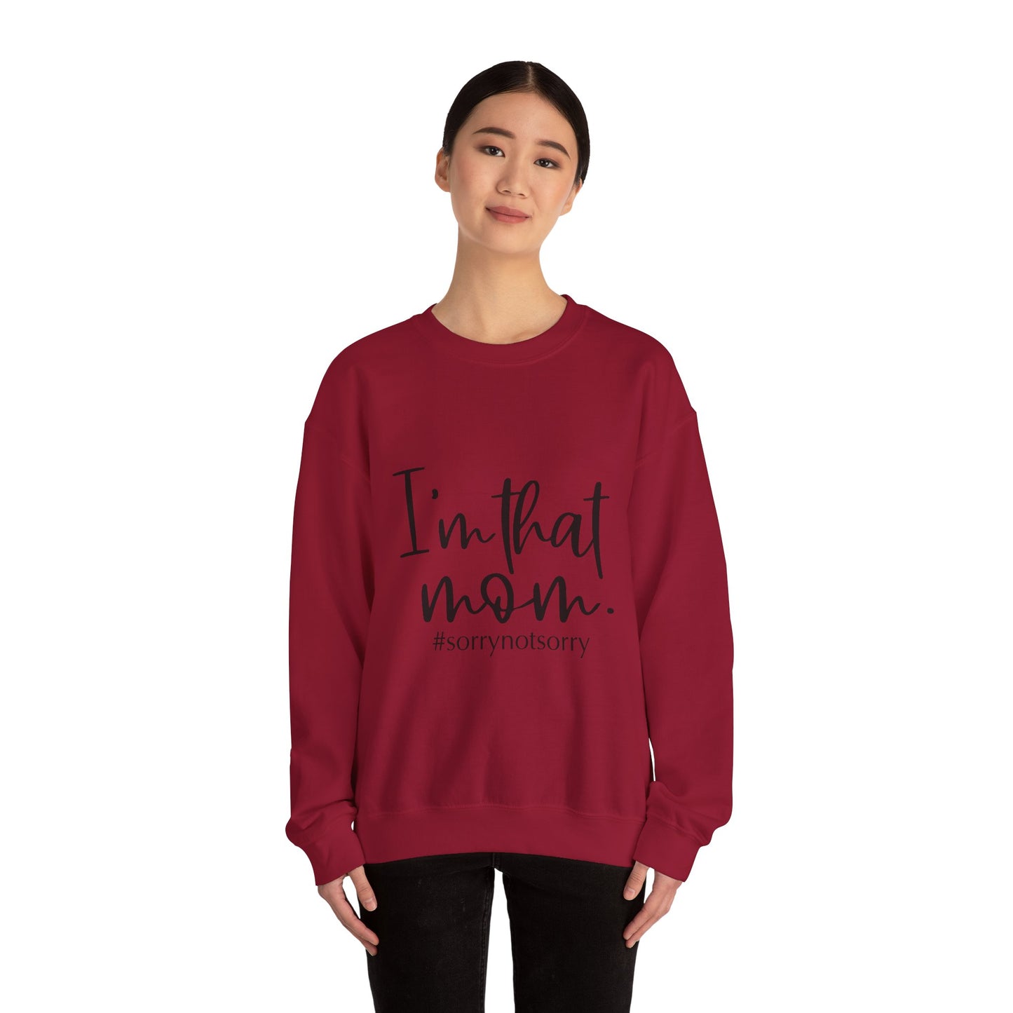 I'm That Mom Crewneck Sweatshirt – Cozy Unisex Heavy Blend™