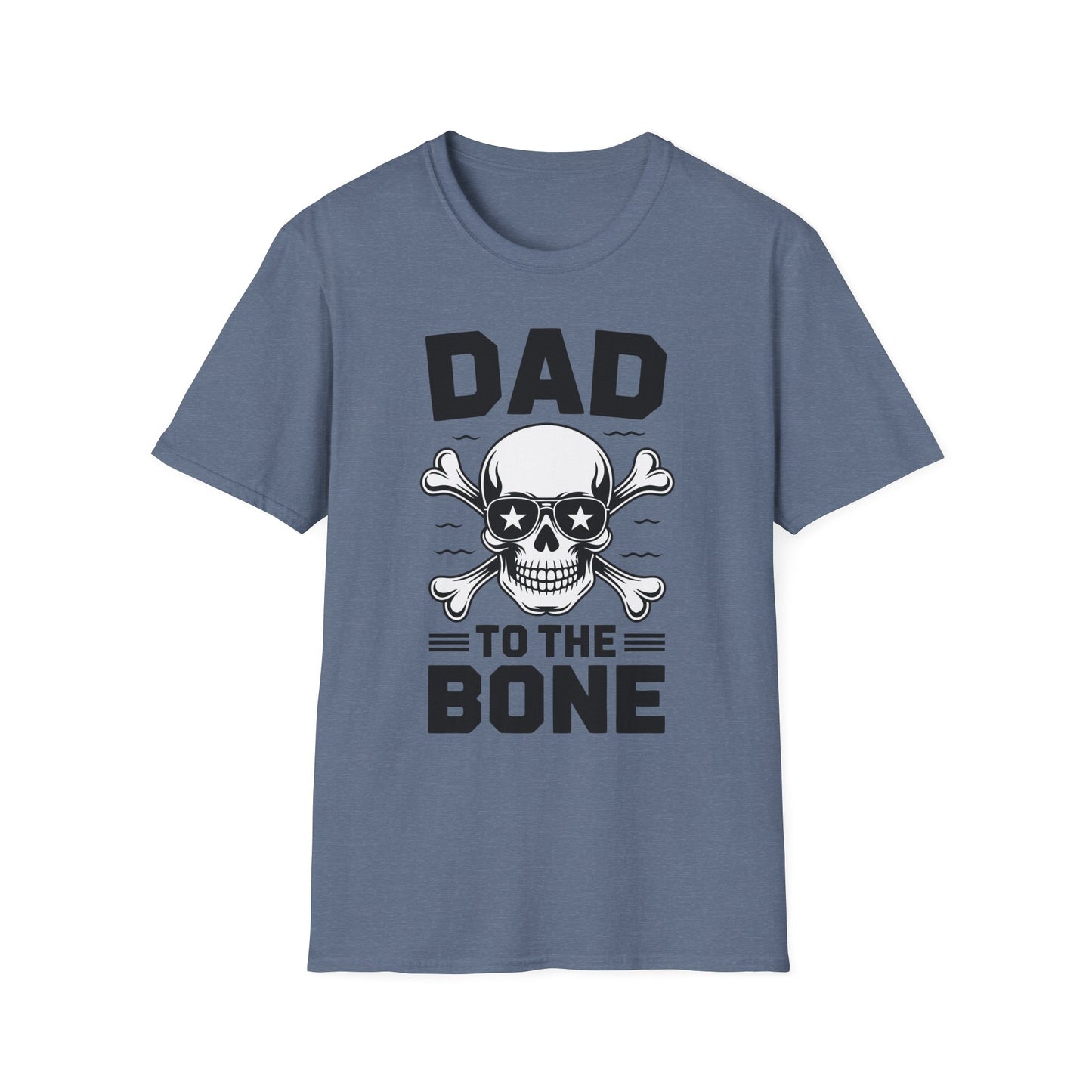 Dad to the Bone Skull Graphic T-Shirt, Perfect for Father's Day Gifts