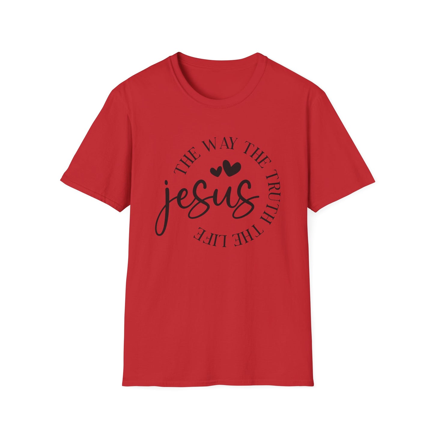 Jesus Faith T-Shirt — "The Way, The Truth, The Life" Christian Tee