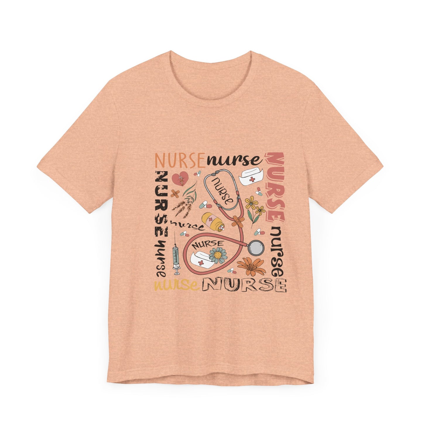 Nurse Appreciation Unisex Jersey Tee - Comfortable Short Sleeve Shirt for Healthcare Workers