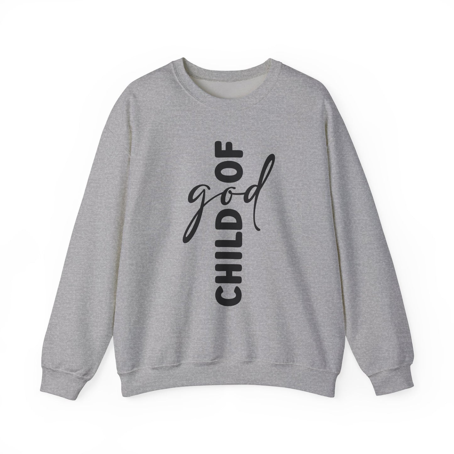 God Child Unisex Crewneck Sweatshirt - Inspirational Faith Apparel