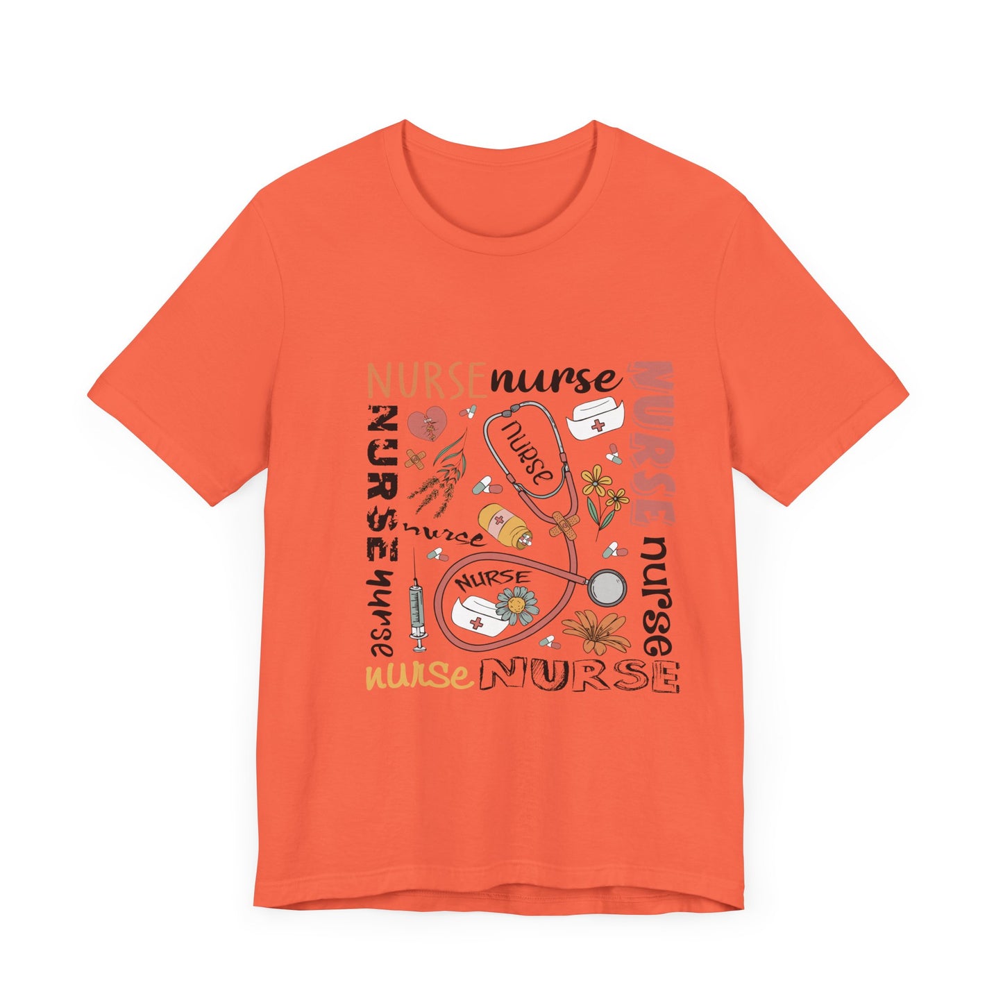 Nurse Appreciation Unisex Jersey Tee - Comfortable Short Sleeve Shirt for Healthcare Workers