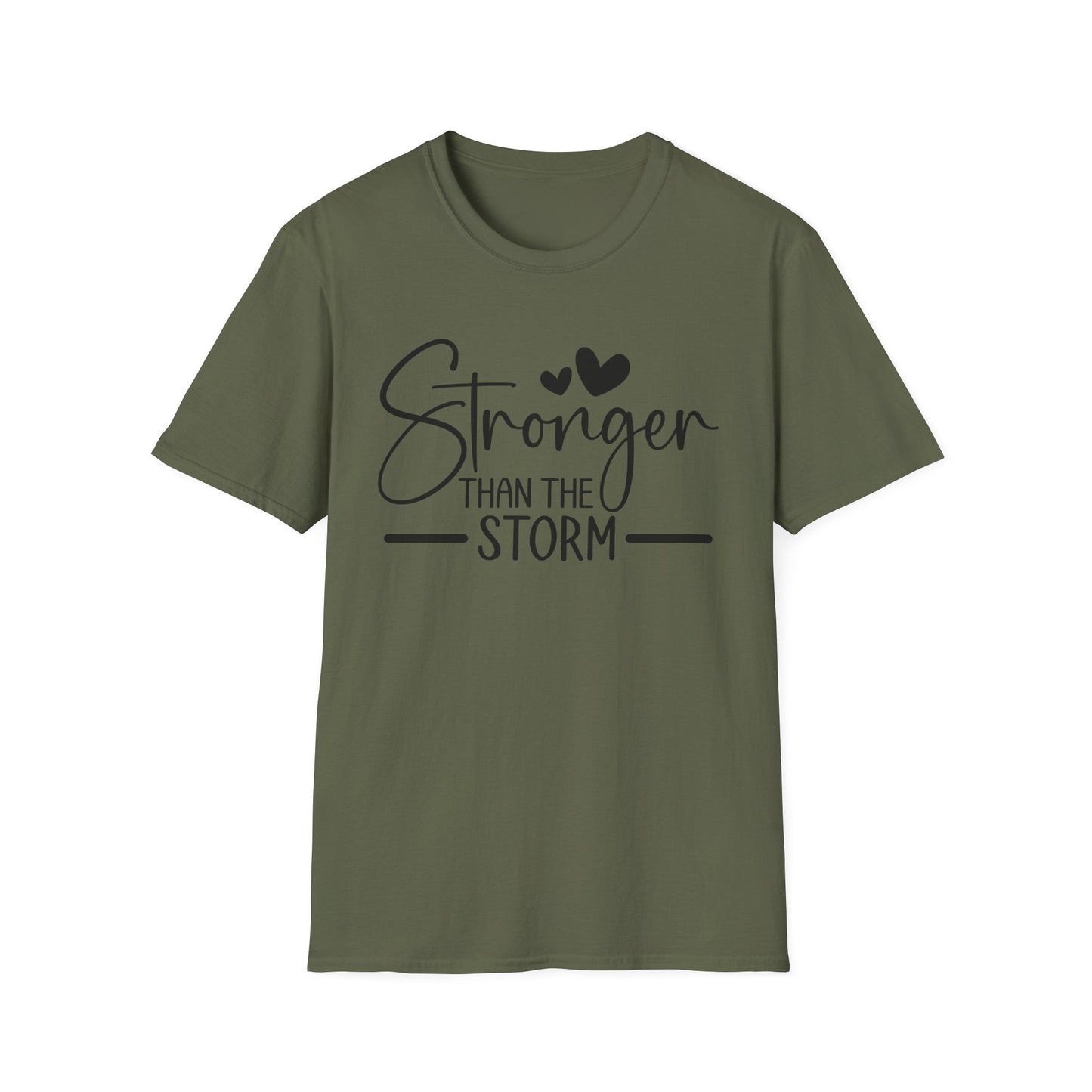 Stronger Than the Storm T-Shirt — Inspirational Tee
