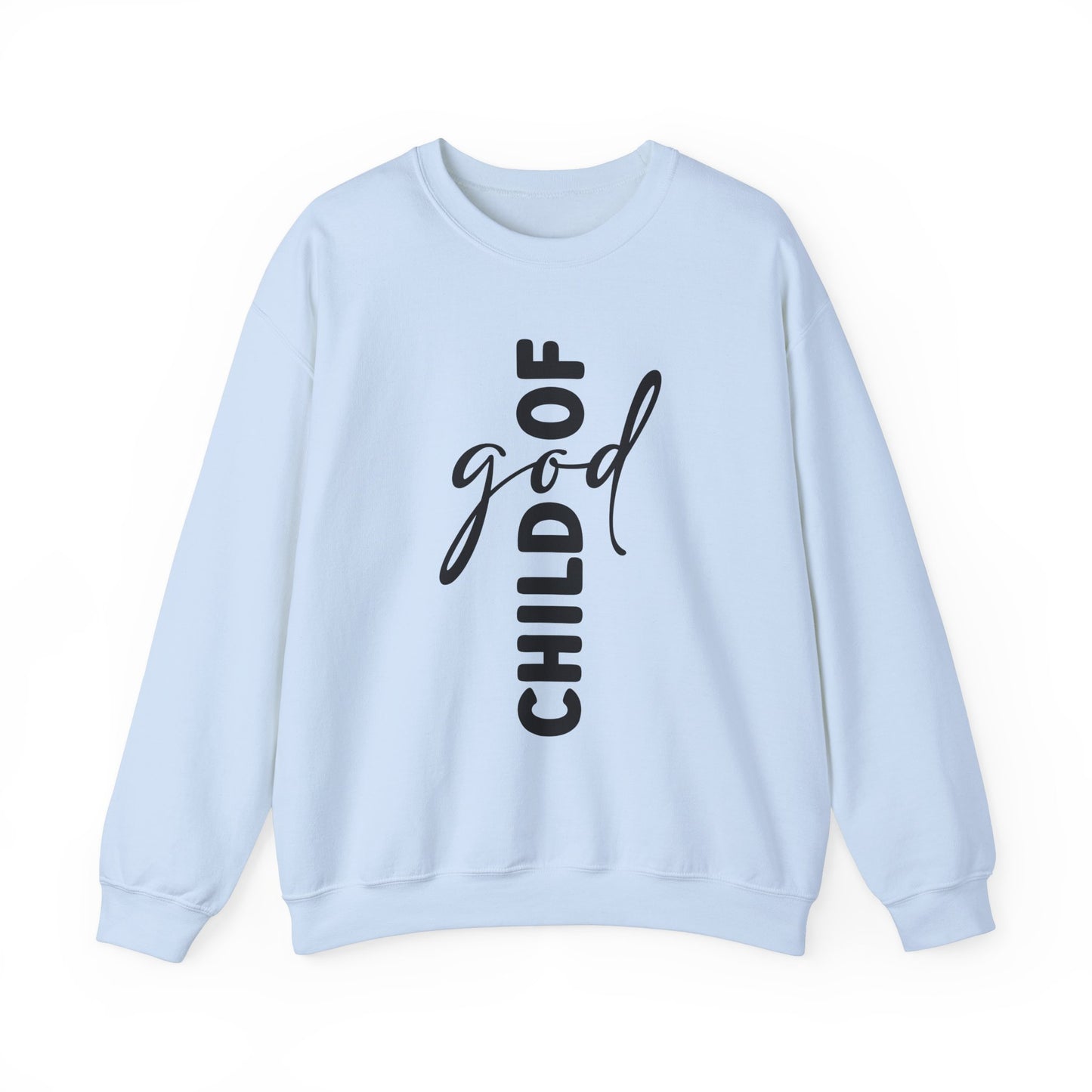 God Child Unisex Crewneck Sweatshirt - Inspirational Faith Apparel