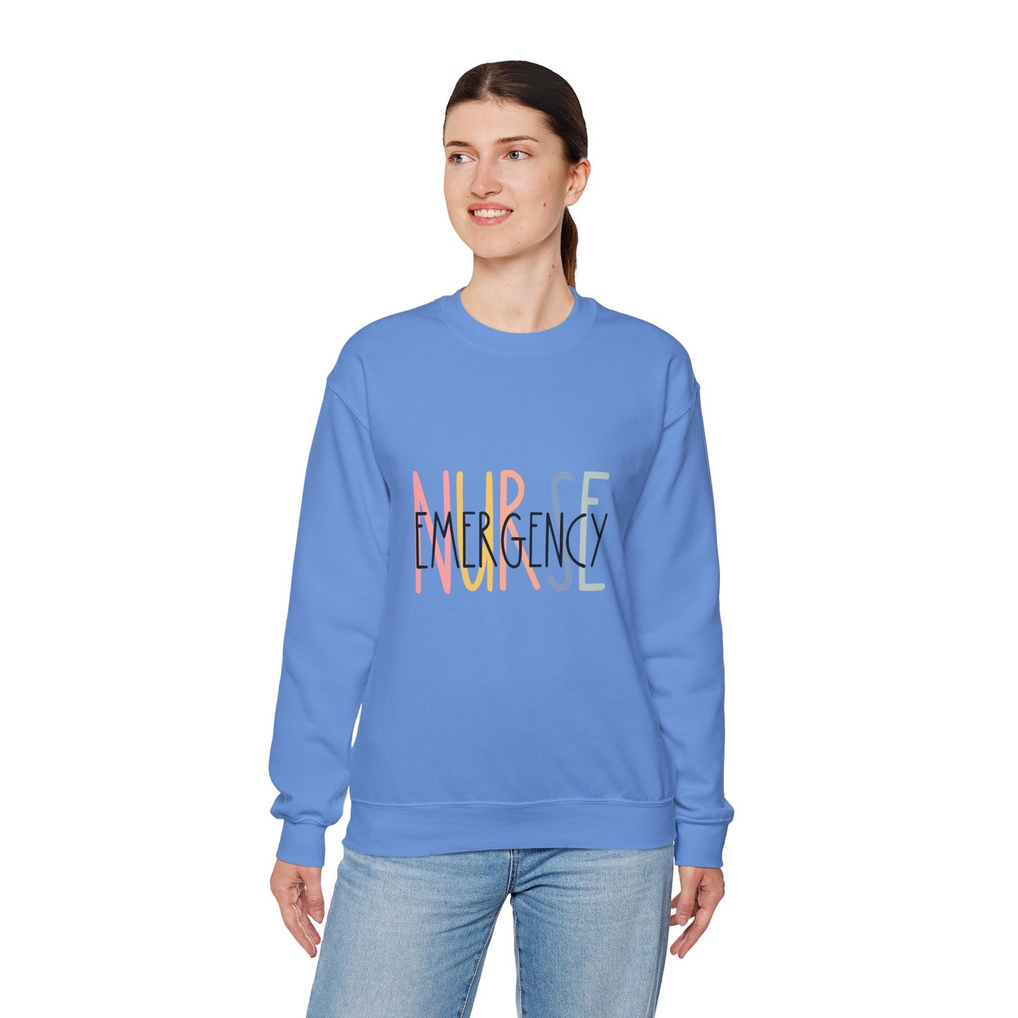 Nurse Emergency Crewneck Sweatshirt - Unisex Heavy Blend