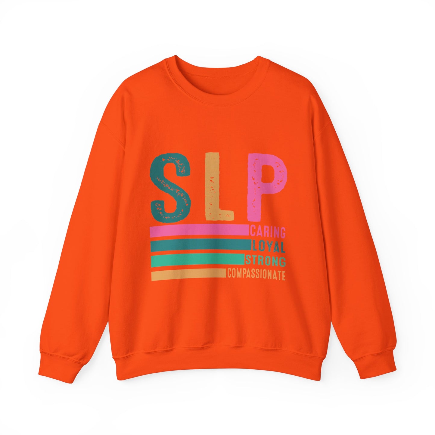 SLP Caring Loyal Strong Unisex Crewneck Sweatshirt