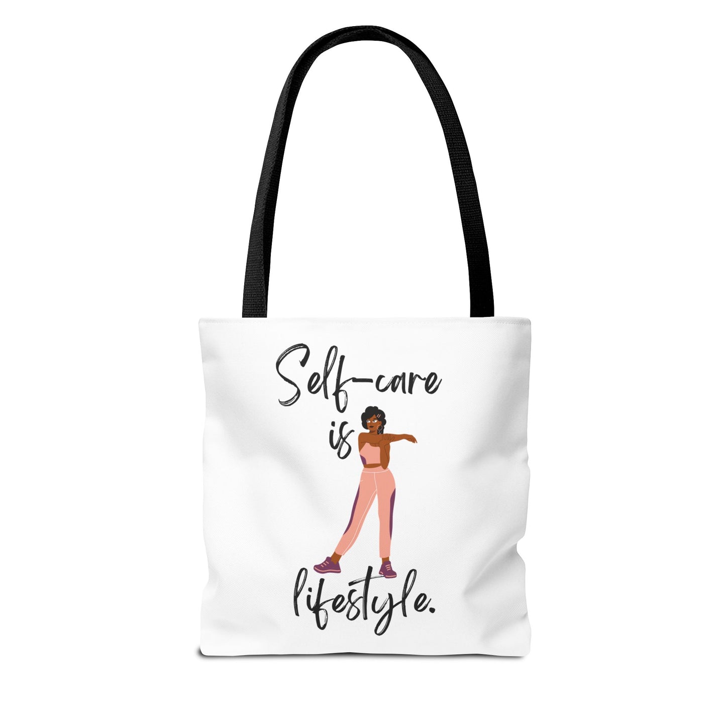 Self-Care Lifestyle Tote Bag - Perfect for Wellness Enthusiasts