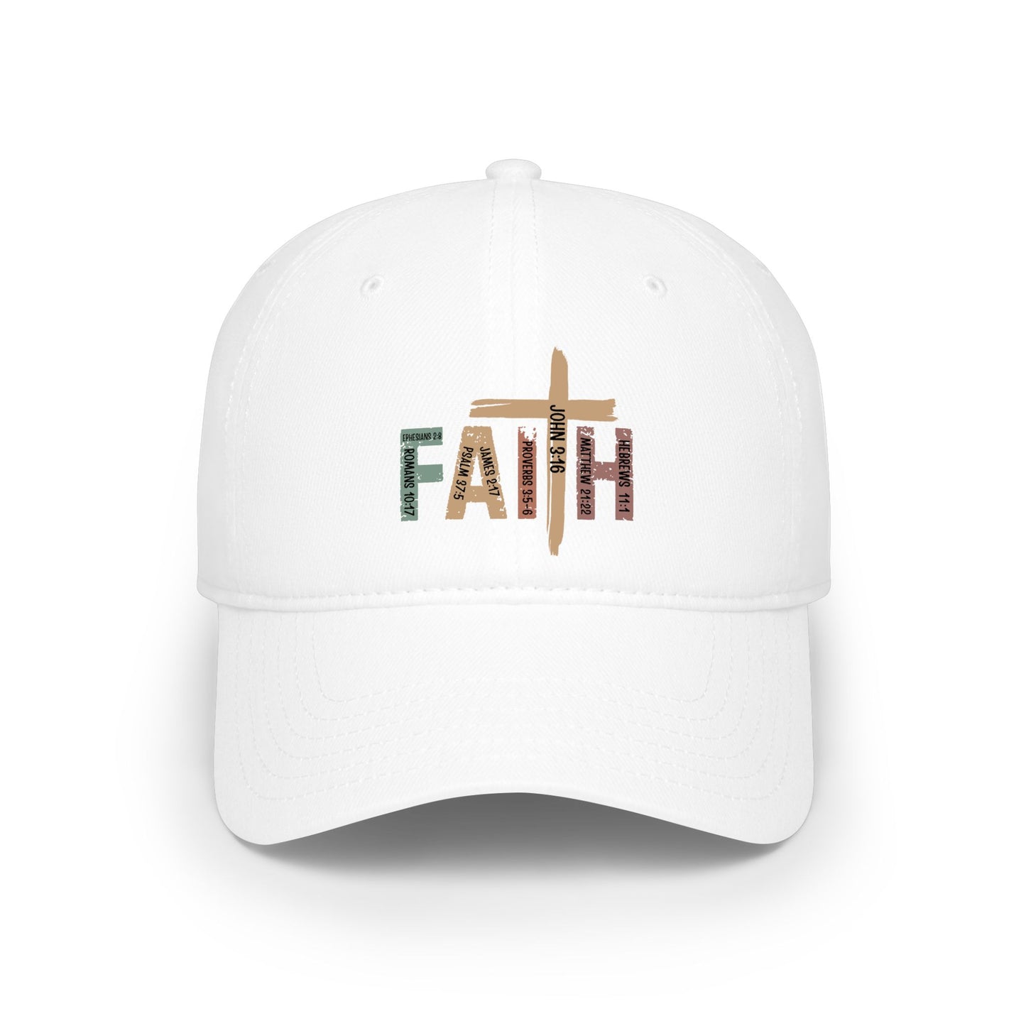 Faith Cross Baseball Cap — Christian Religious Hat