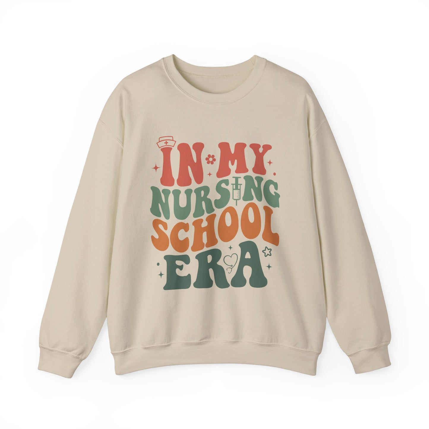 Inspirational Nursing School Sweatshirt - Unisex Heavy Blend Crewneck