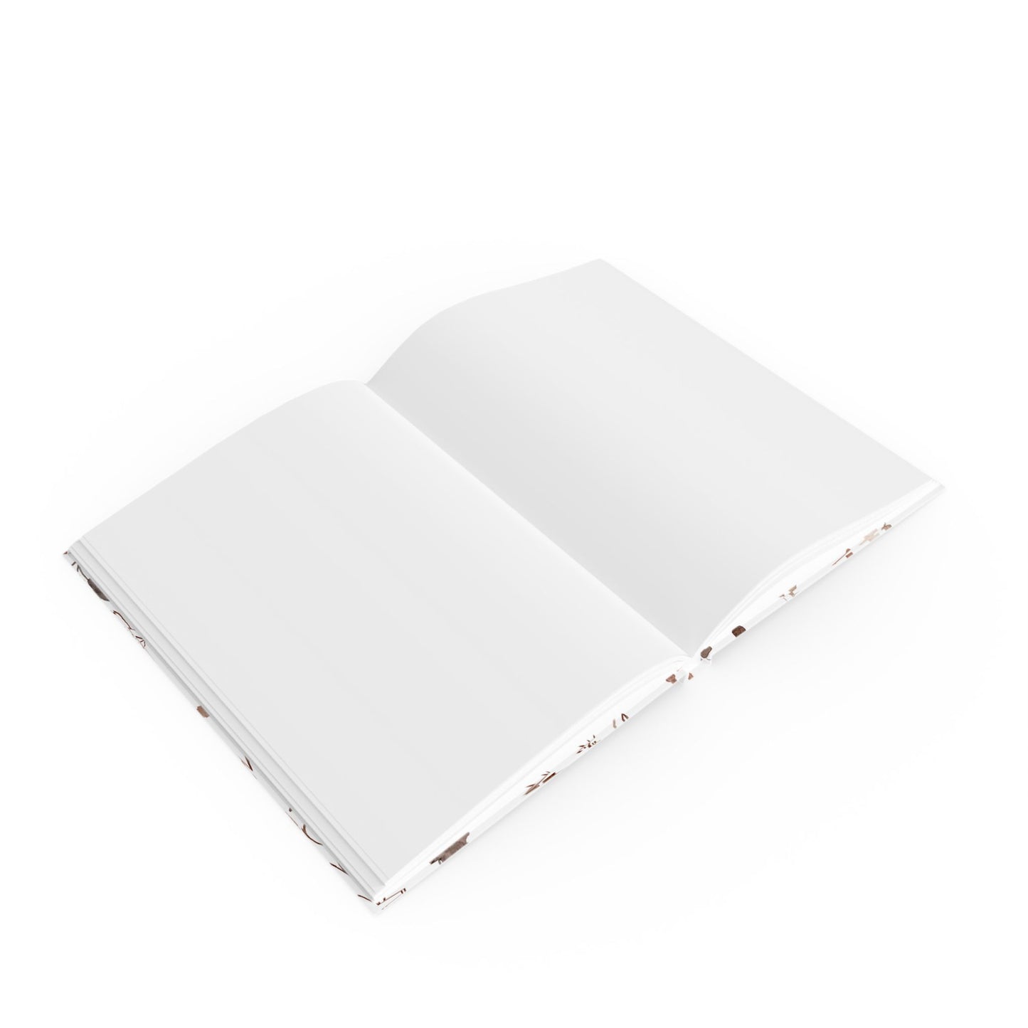 Elegant Floral Hard Backed Journal for Mindfulness & Reflection