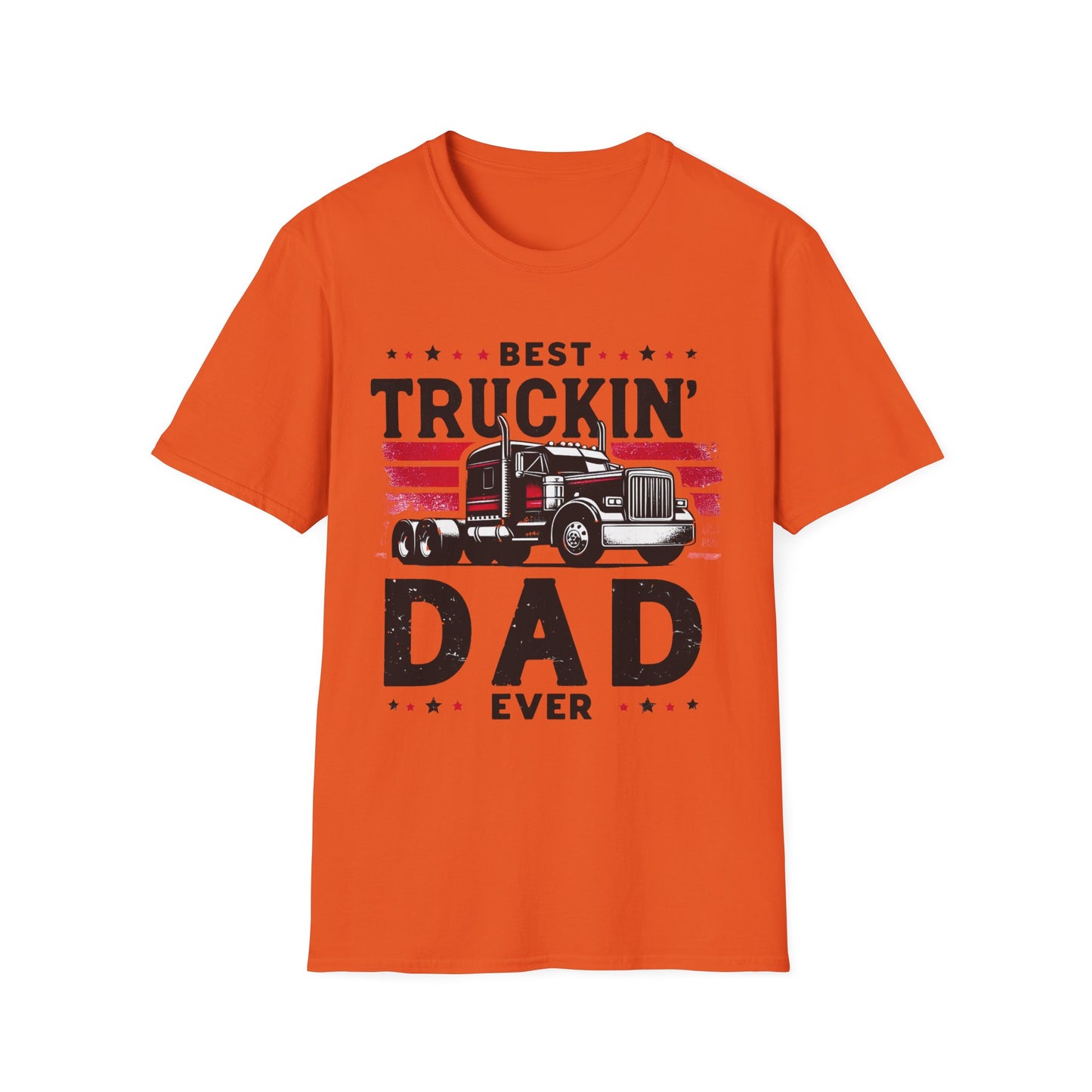 Best Truckin' Dad Ever T-Shirt | Perfect Gift For Father's Day