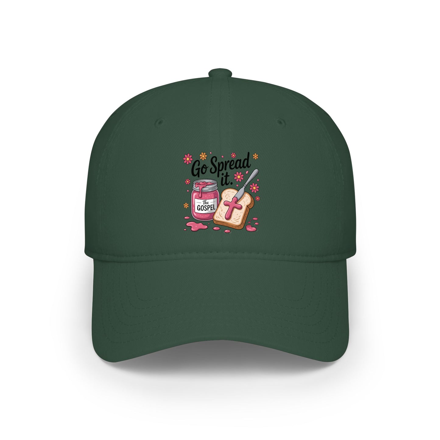 Go Spread It Cap — Jam & Toast Cute Baseball Hat