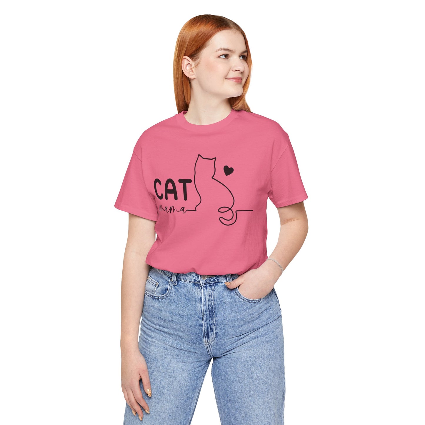 Cat Mama Unisex Tee - Perfect Gift for Cat Lovers