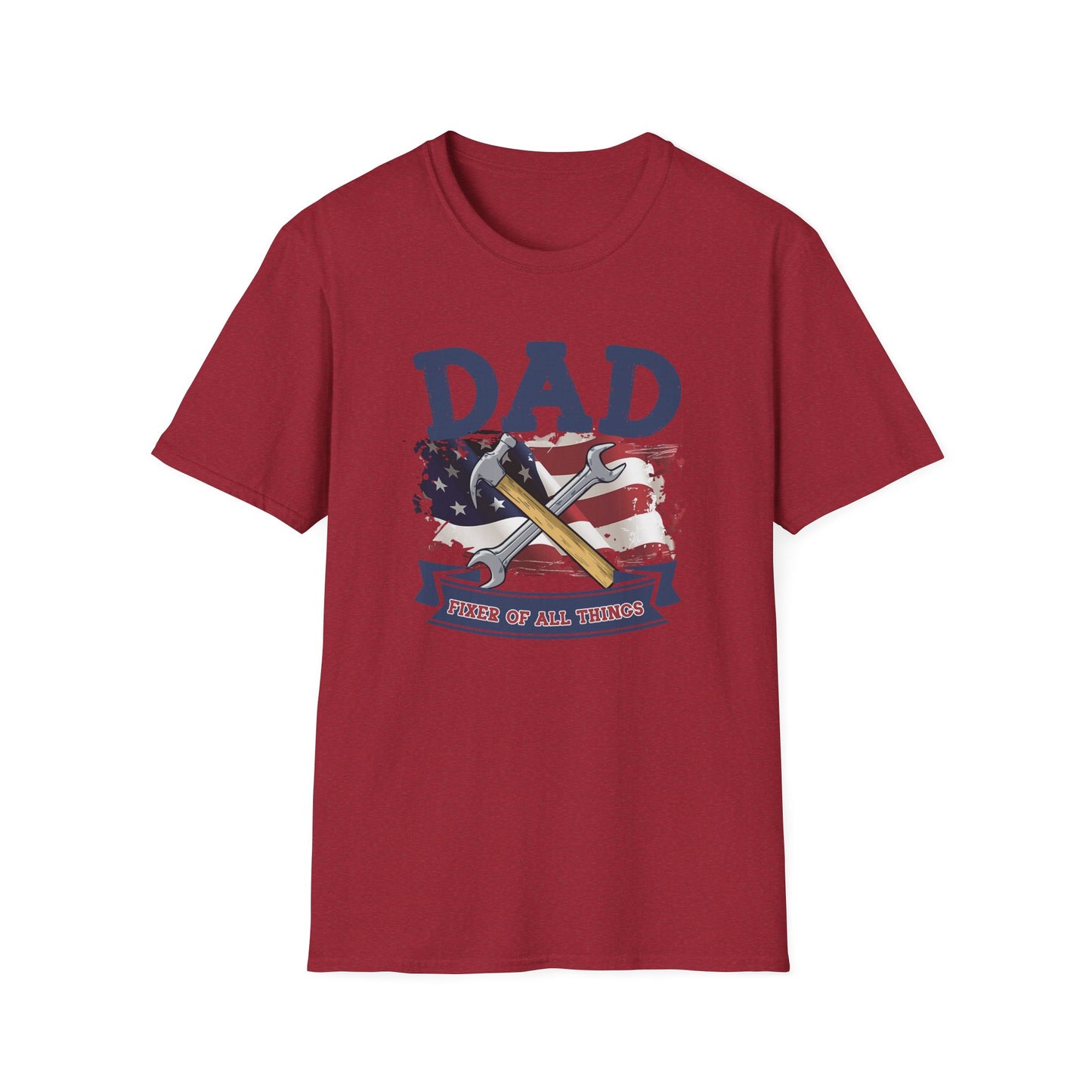 Patriotic Dad T-Shirt - Perfect Gift for Father's Day