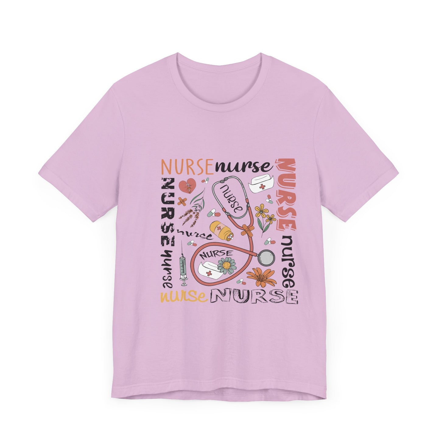 Nurse Appreciation Unisex Jersey Tee - Comfortable Short Sleeve Shirt for Healthcare Workers