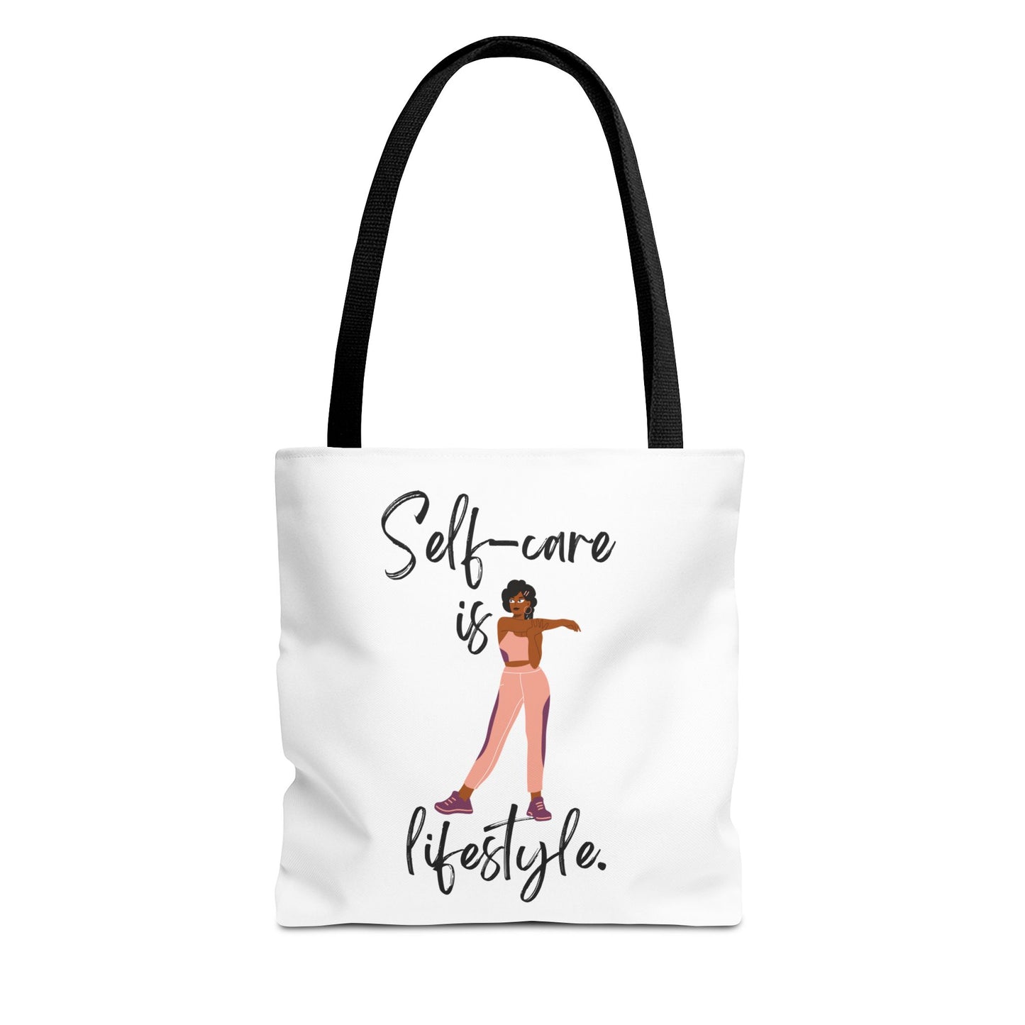 Self-Care Lifestyle Tote Bag - Perfect for Wellness Enthusiasts