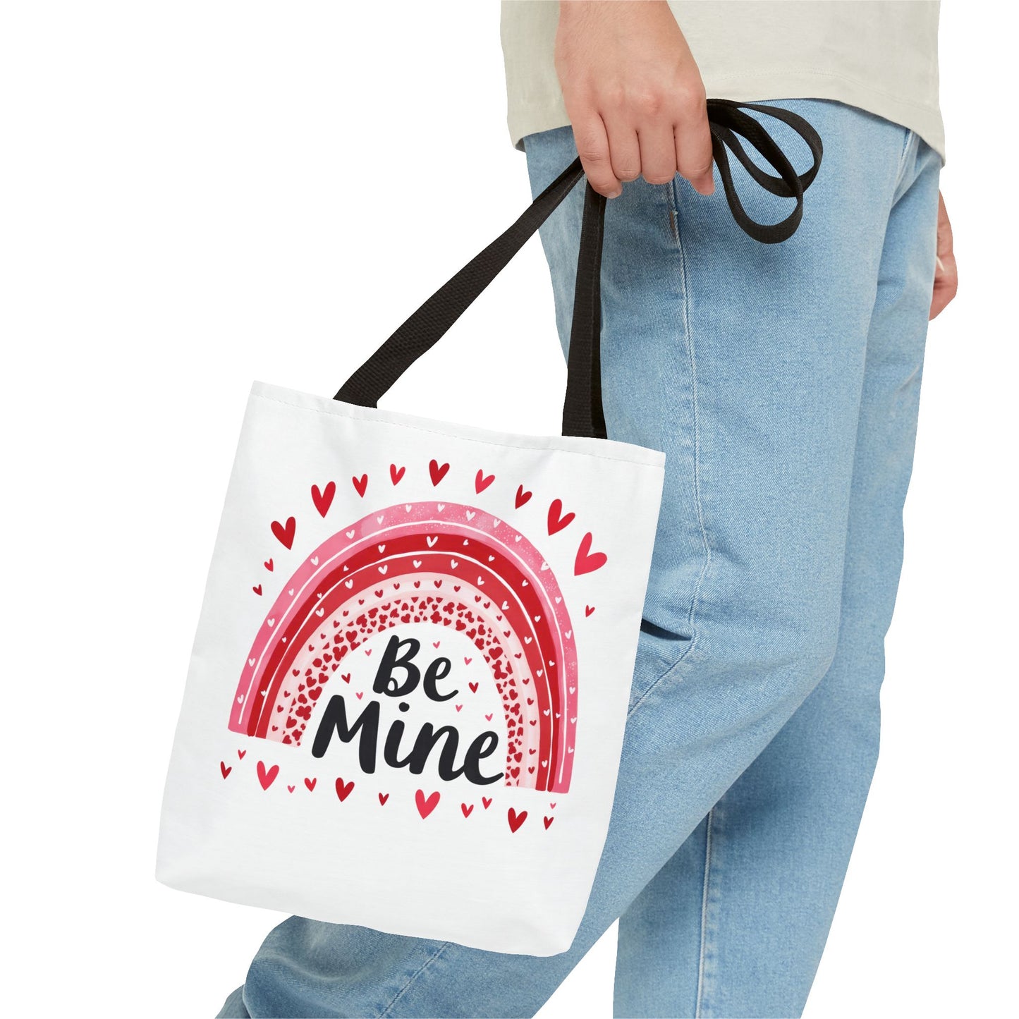 Be Mine Heart Tote Bag - Perfect for Valentine's Day and Everyday Love