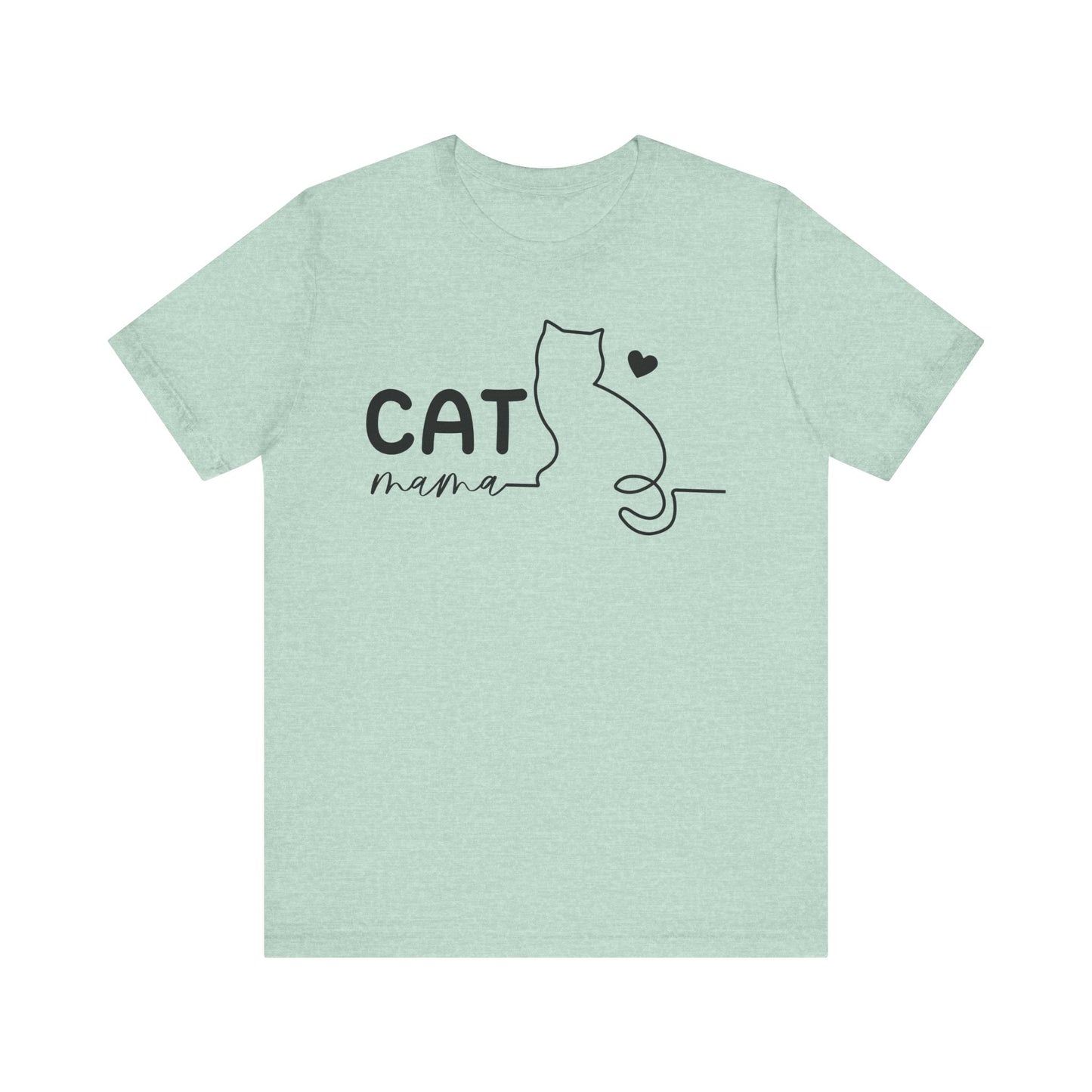 Cat Mama Unisex Tee - Perfect Gift for Cat Lovers