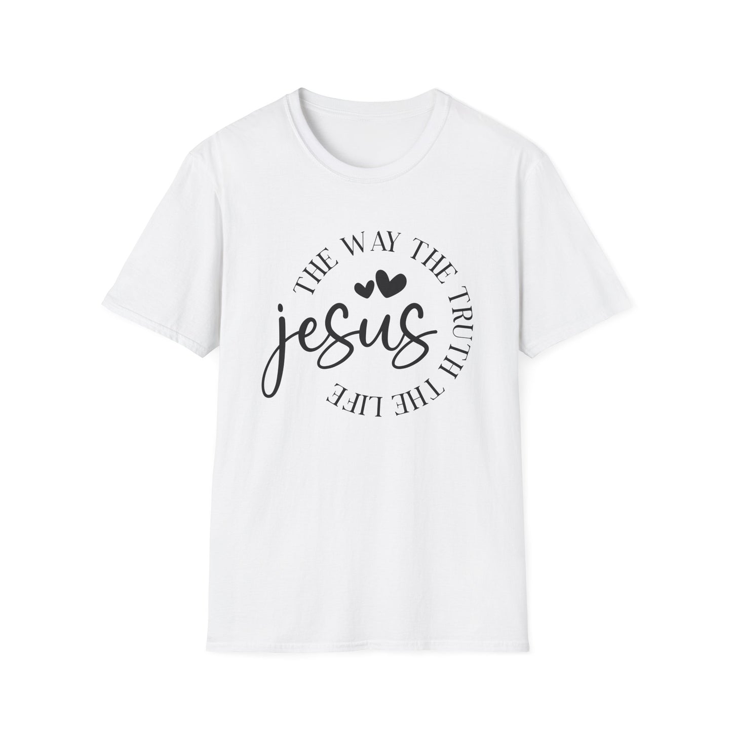 Jesus Faith T-Shirt — "The Way, The Truth, The Life" Christian Tee