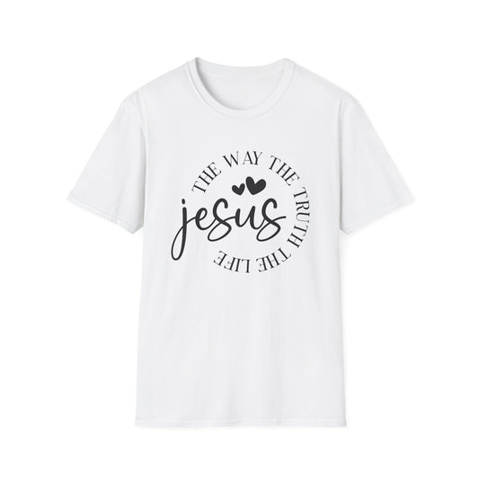 Jesus Faith T-Shirt — "The Way, The Truth, The Life" Christian Tee