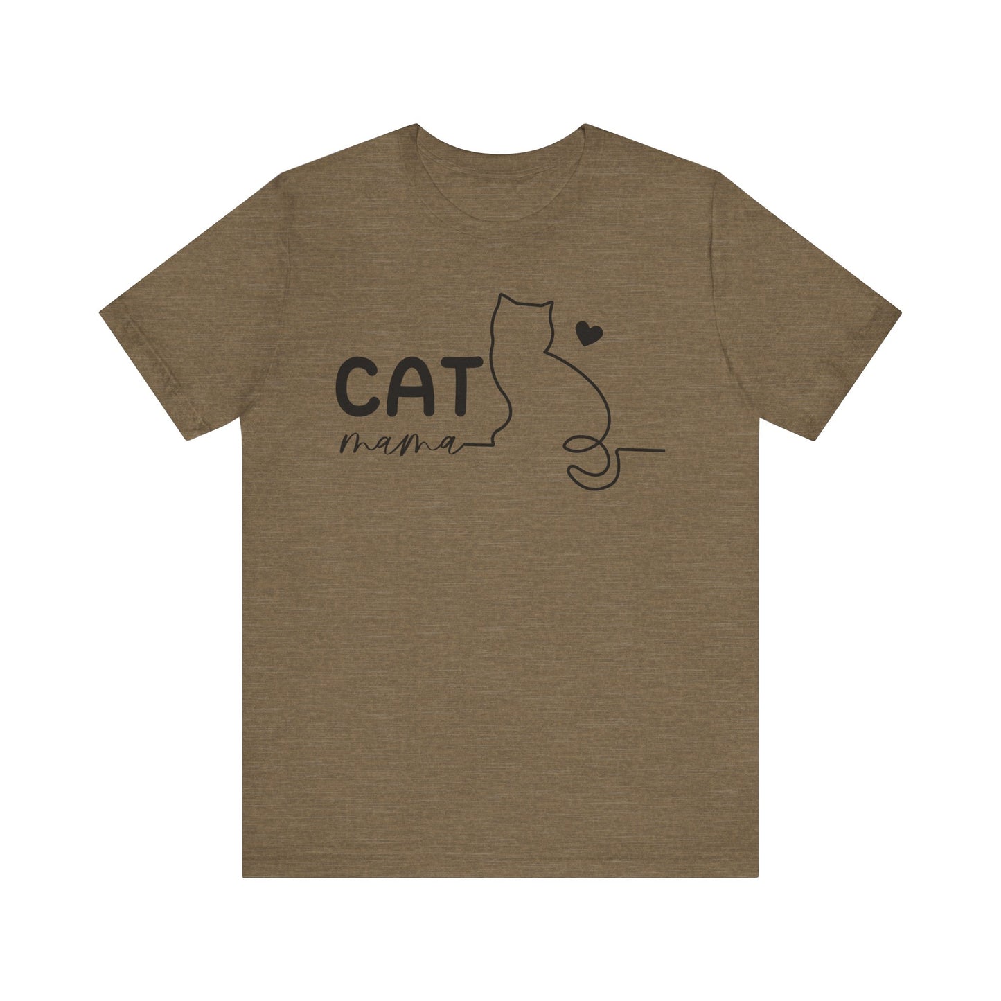 Cat Mama Unisex Tee - Perfect Gift for Cat Lovers