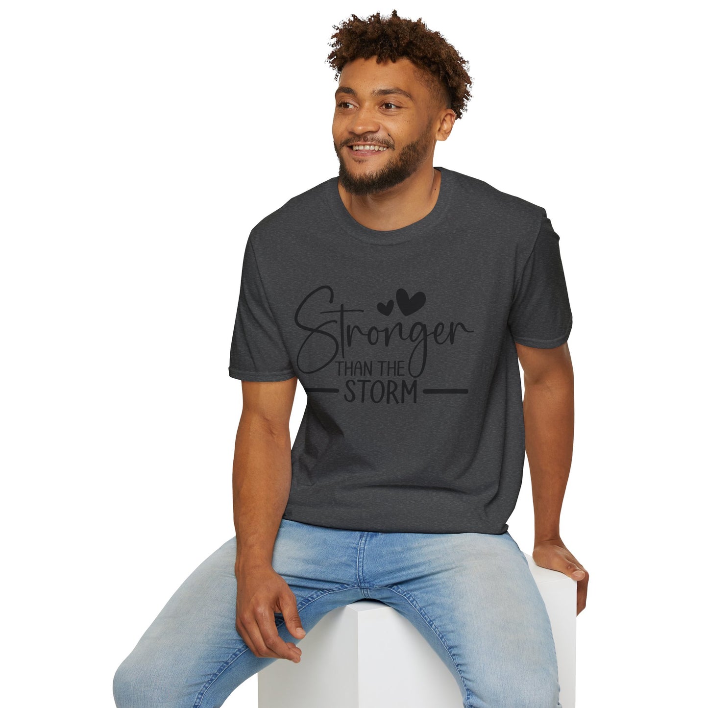 Stronger Than the Storm T-Shirt — Inspirational Tee