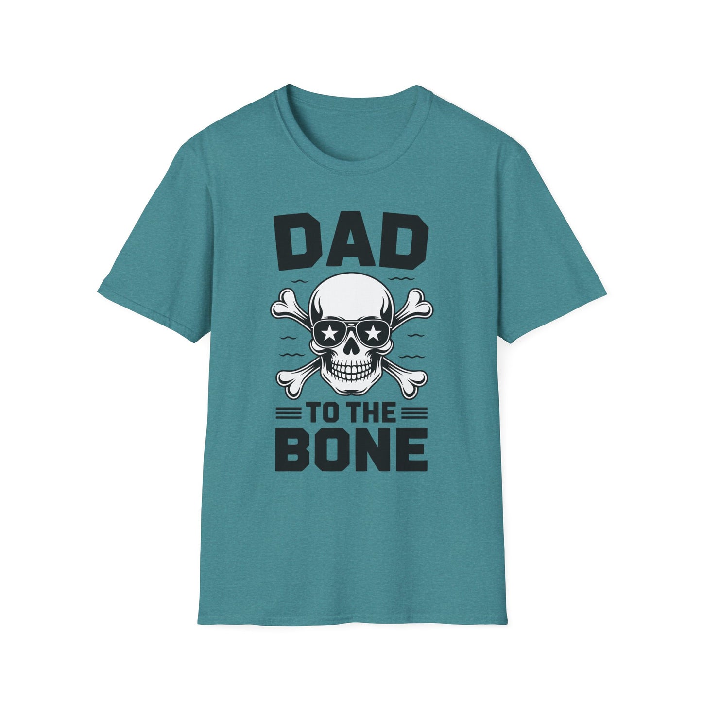 Dad to the Bone Skull Graphic T-Shirt, Perfect for Father's Day Gifts
