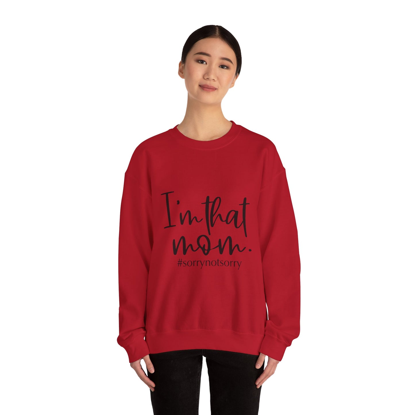 I'm That Mom Crewneck Sweatshirt – Cozy Unisex Heavy Blend™