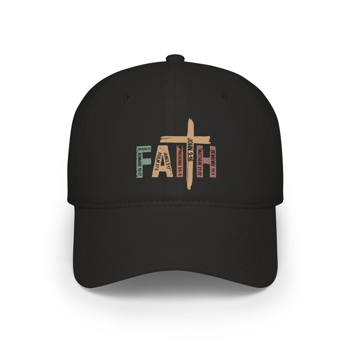 Faith Cross Baseball Cap — Christian Religious Hat