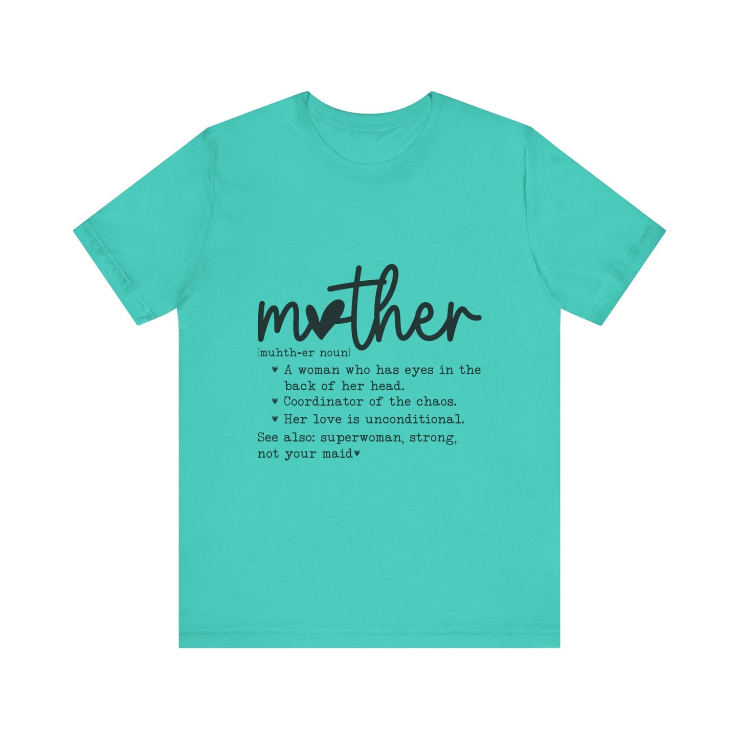 Mother Definition Unisex Jersey Tee - Perfect Gift for Moms