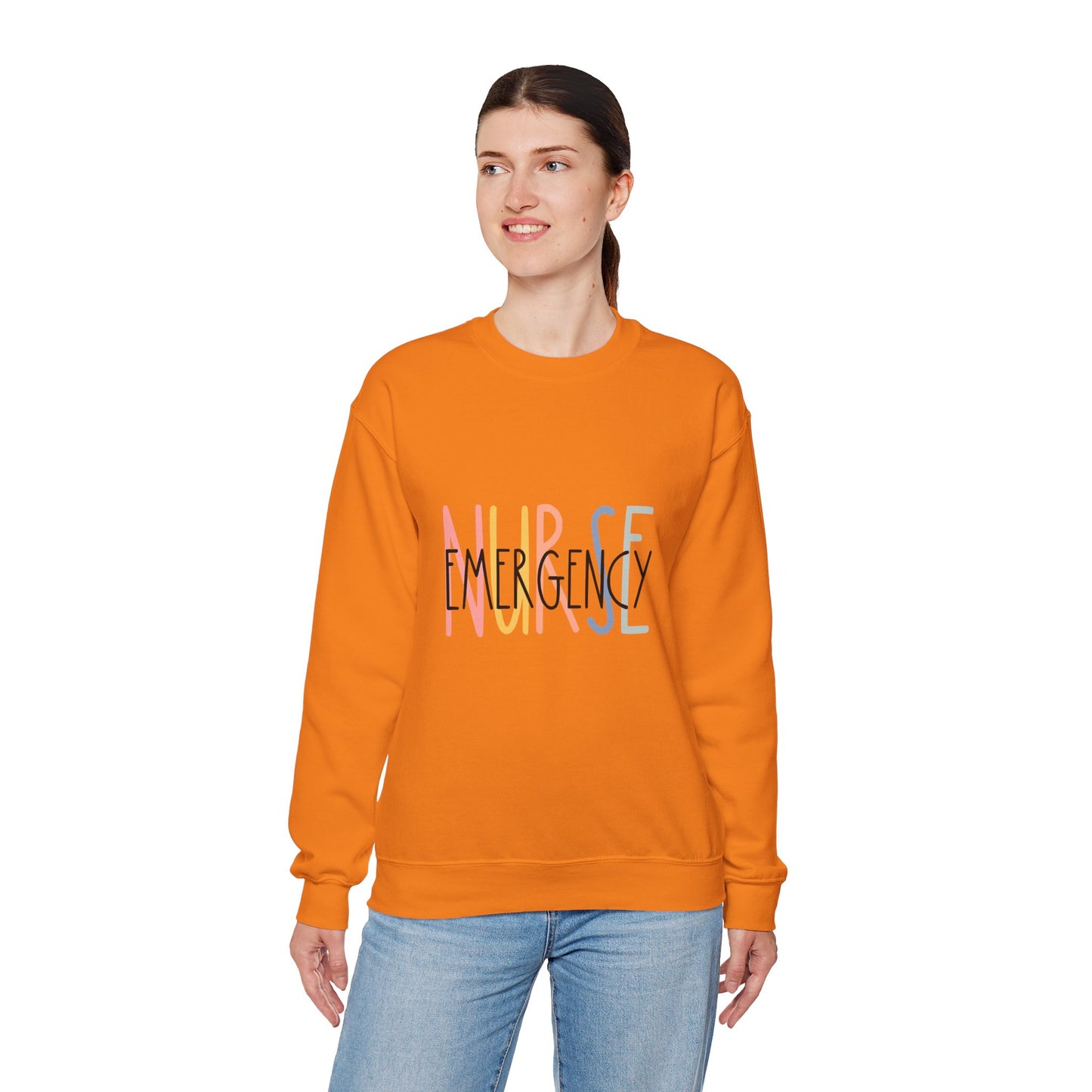 Nurse Emergency Crewneck Sweatshirt - Unisex Heavy Blend