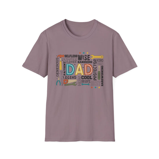 Father's Day Tribute T-Shirt, Dad Shirt Gift, Unisex Tee, Casual Wear for Dads