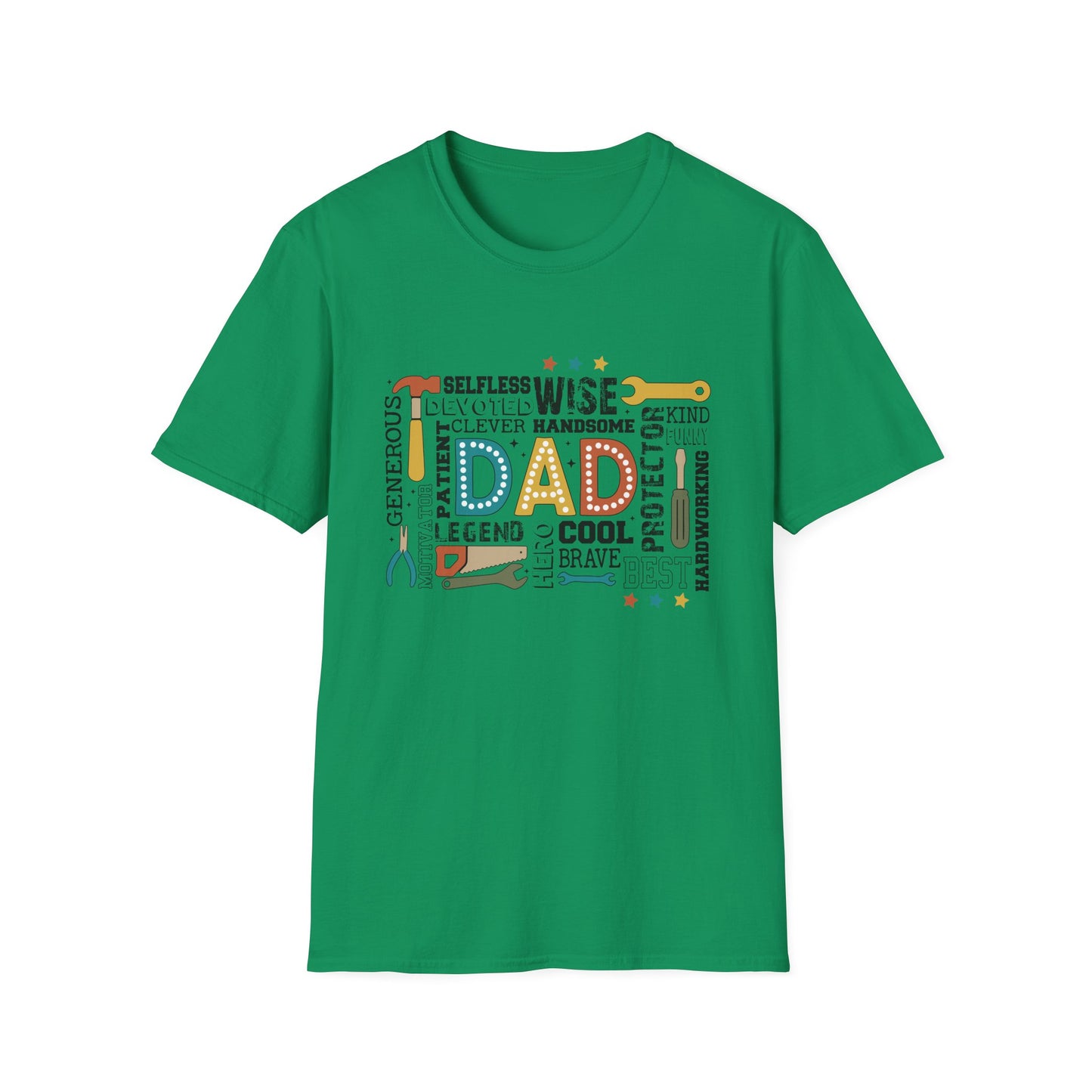 Father's Day Tribute T-Shirt, Dad Shirt Gift, Unisex Tee, Casual Wear for Dads