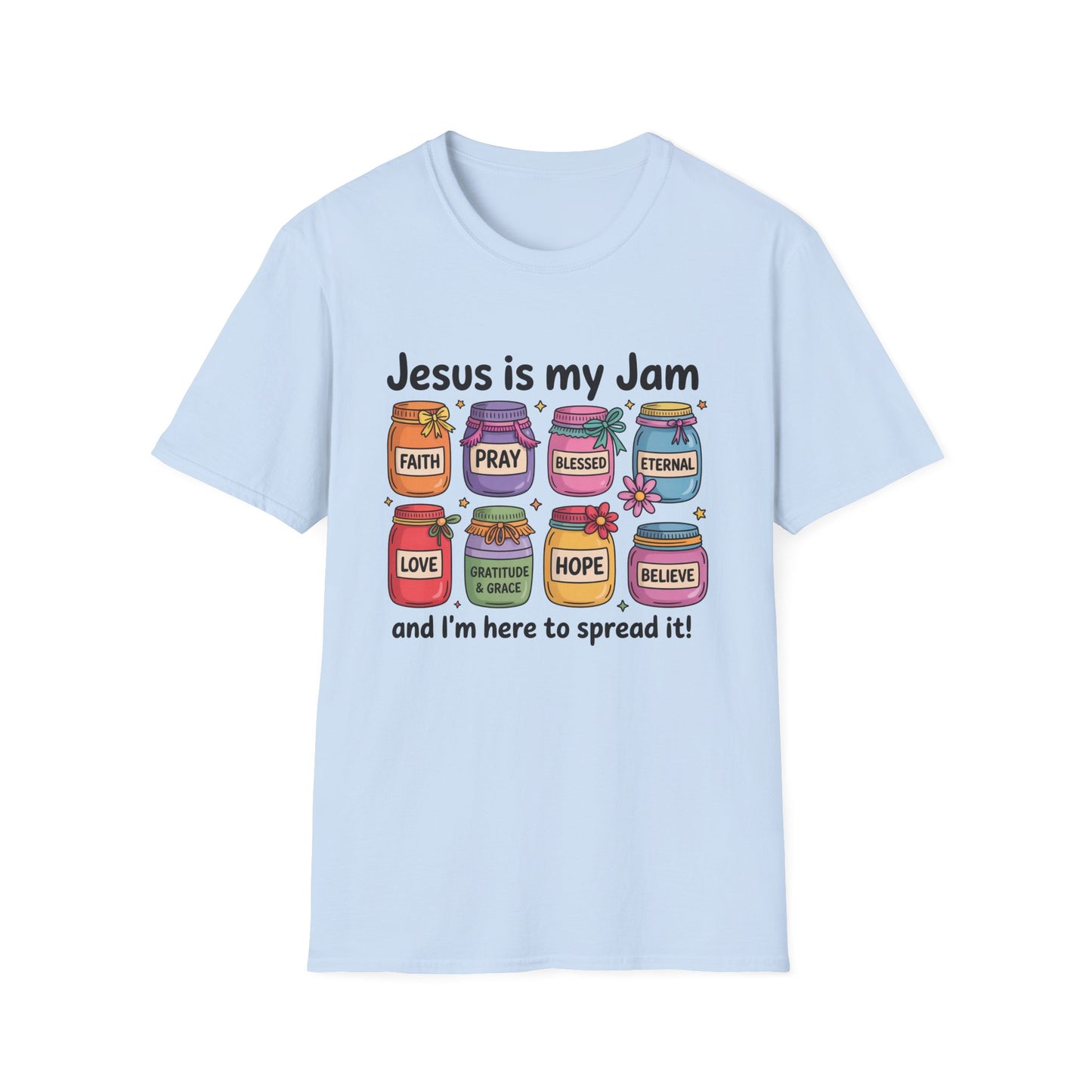 Jesus Is My Jam T-Shirt — Christian Faith Graphic Tee