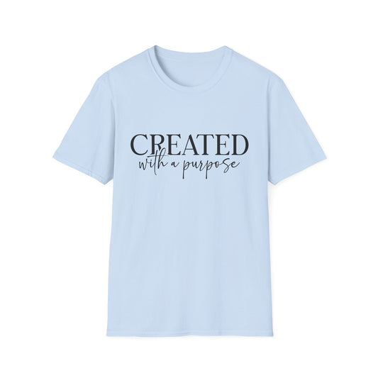 Created With a Purpose T-Shirt — Inspirational Christian Tee