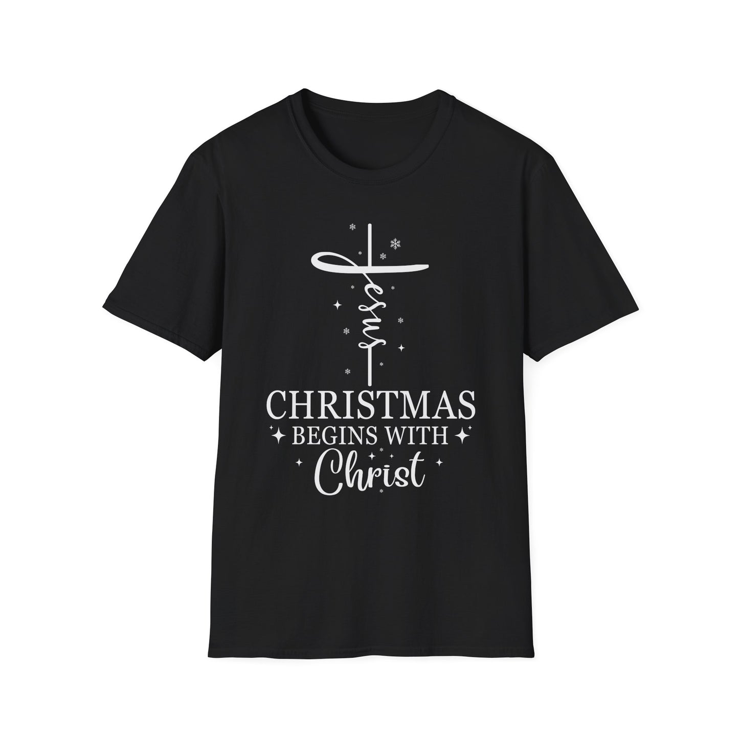 Christmas Begins With Christ T-Shirt