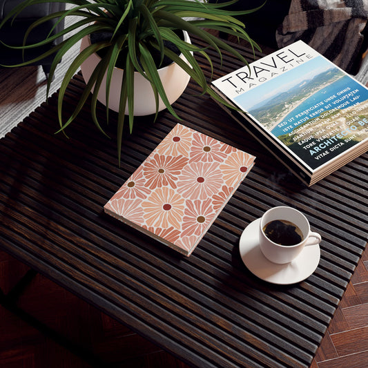 Floral Hard Backed Journal for Mindful Reflection