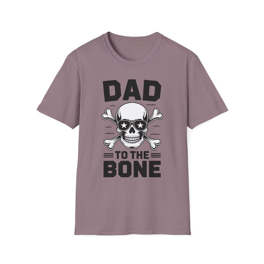 Dad to the Bone Skull Graphic T-Shirt, Perfect for Father's Day Gifts