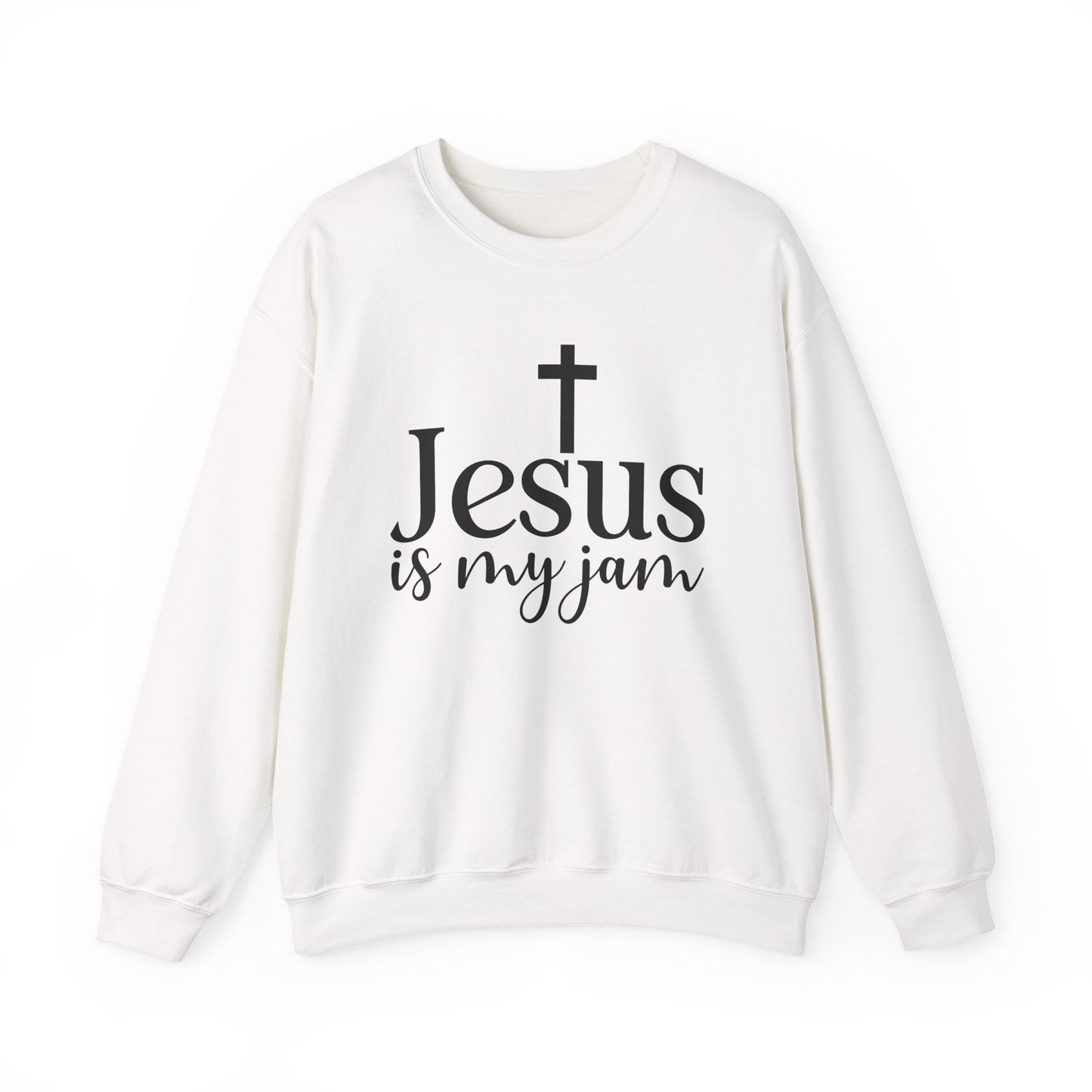 Jesus Is My Jam Sweatshirt - Christian Faith Crewneck