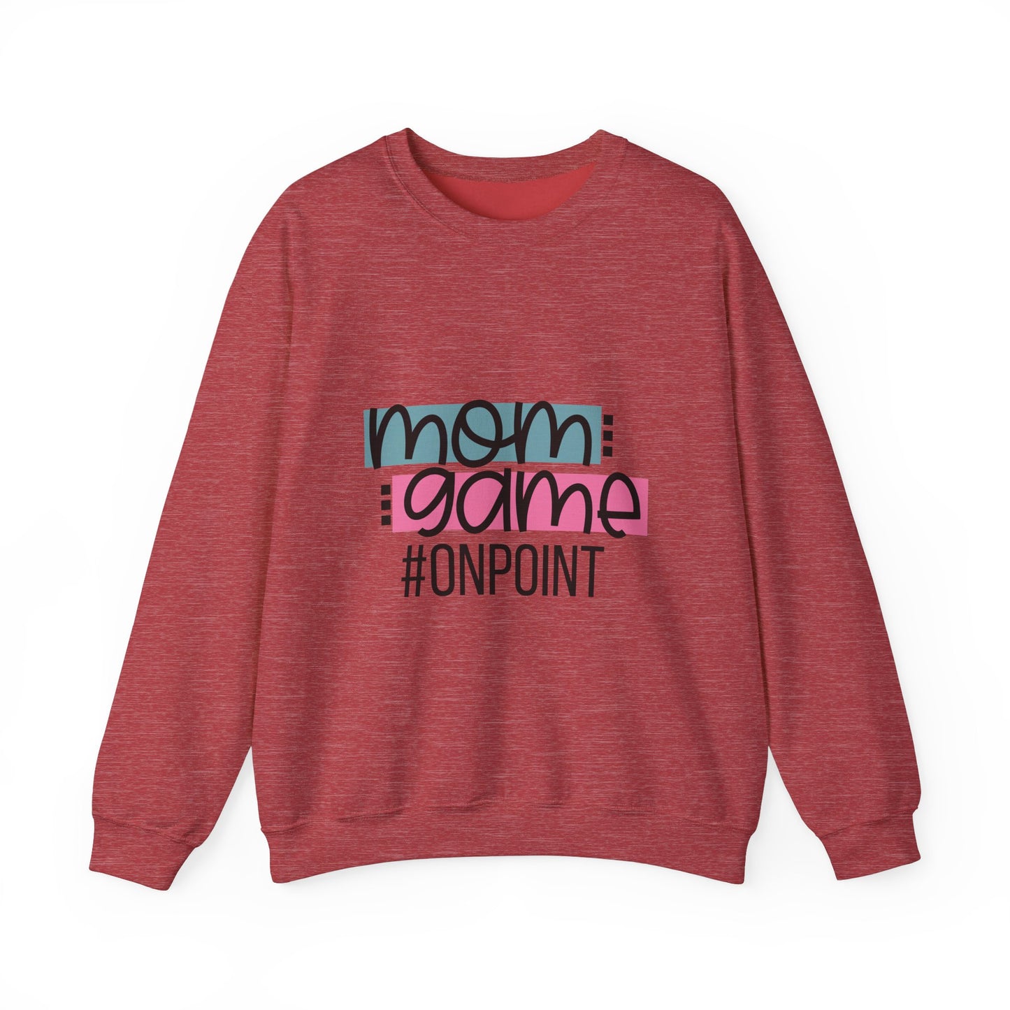Mom Game On Point Crewneck Sweatshirt