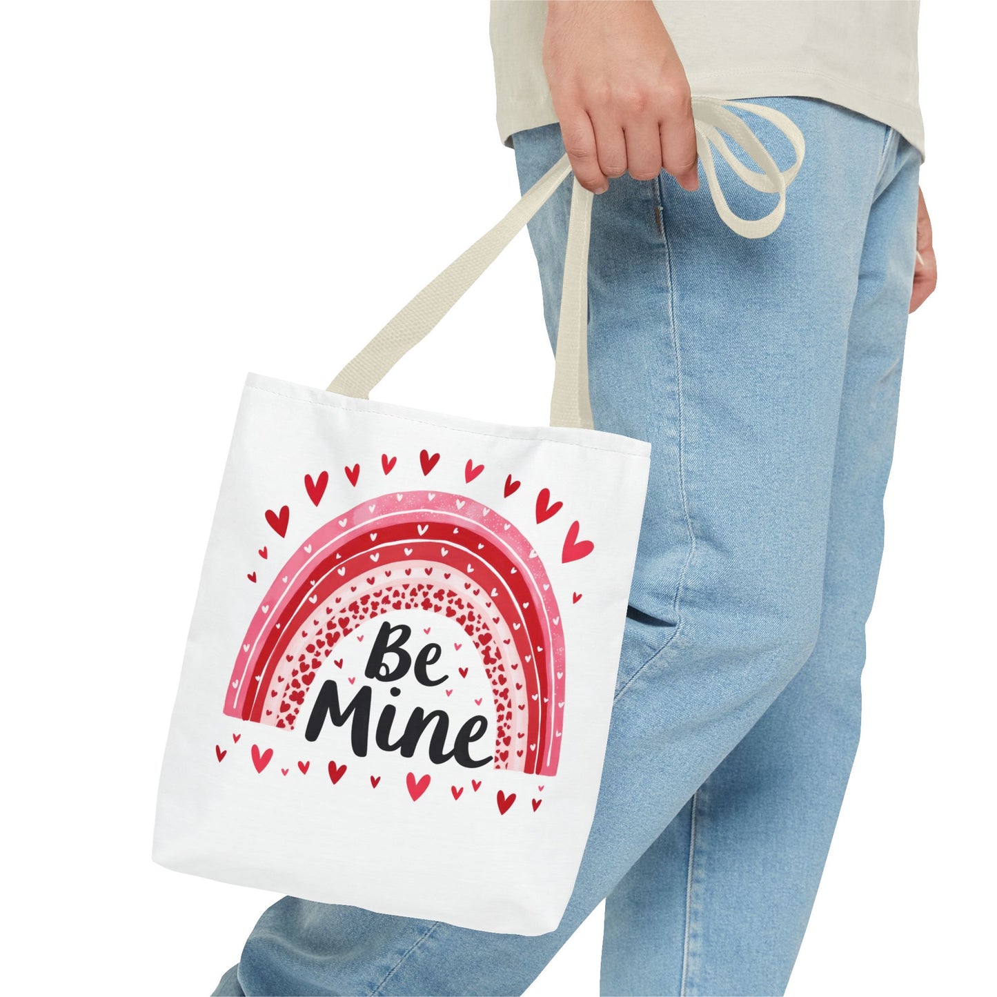 Be Mine Heart Tote Bag - Perfect for Valentine's Day and Everyday Love