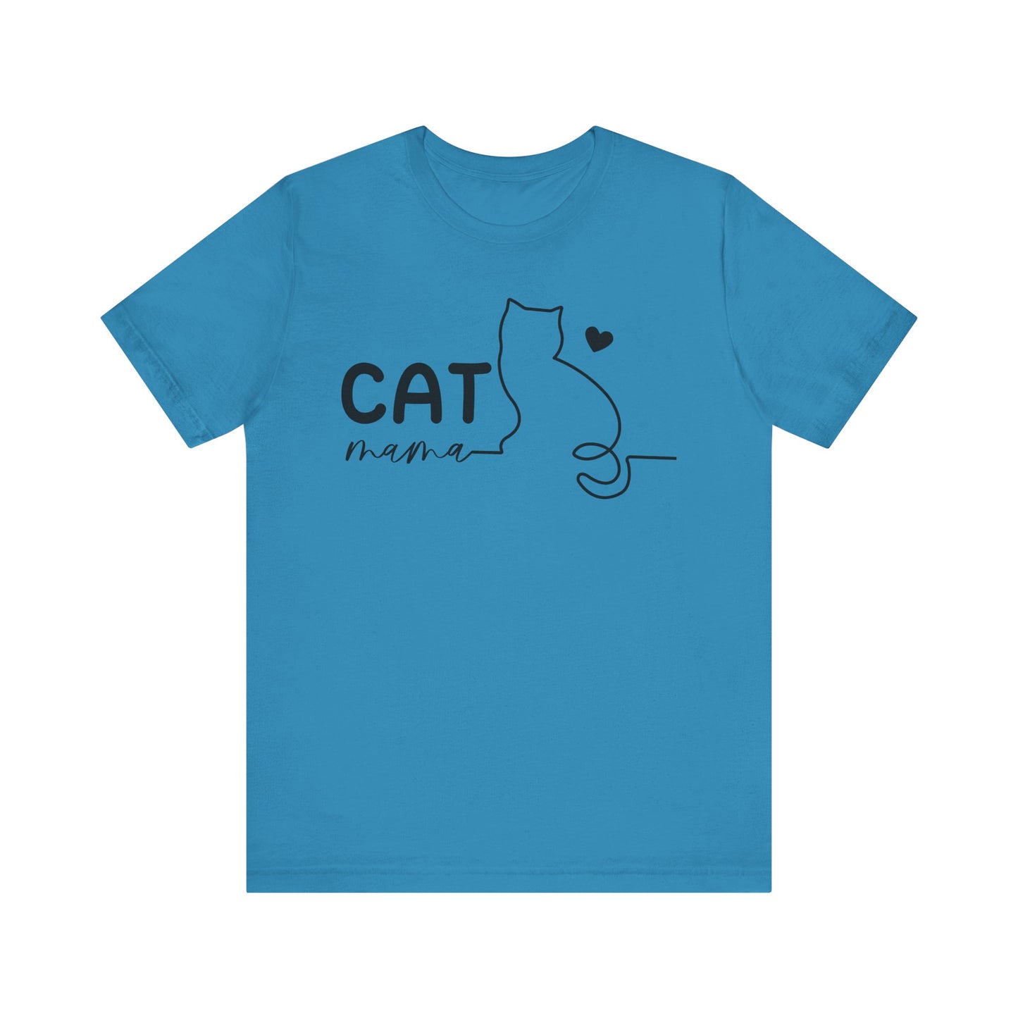 Cat Mama Unisex Tee - Perfect Gift for Cat Lovers