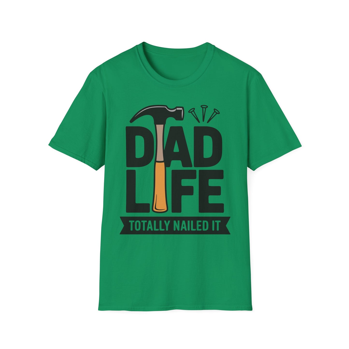 Dad Life Totally Nailed It T-Shirt, Fun Father's Day Gift