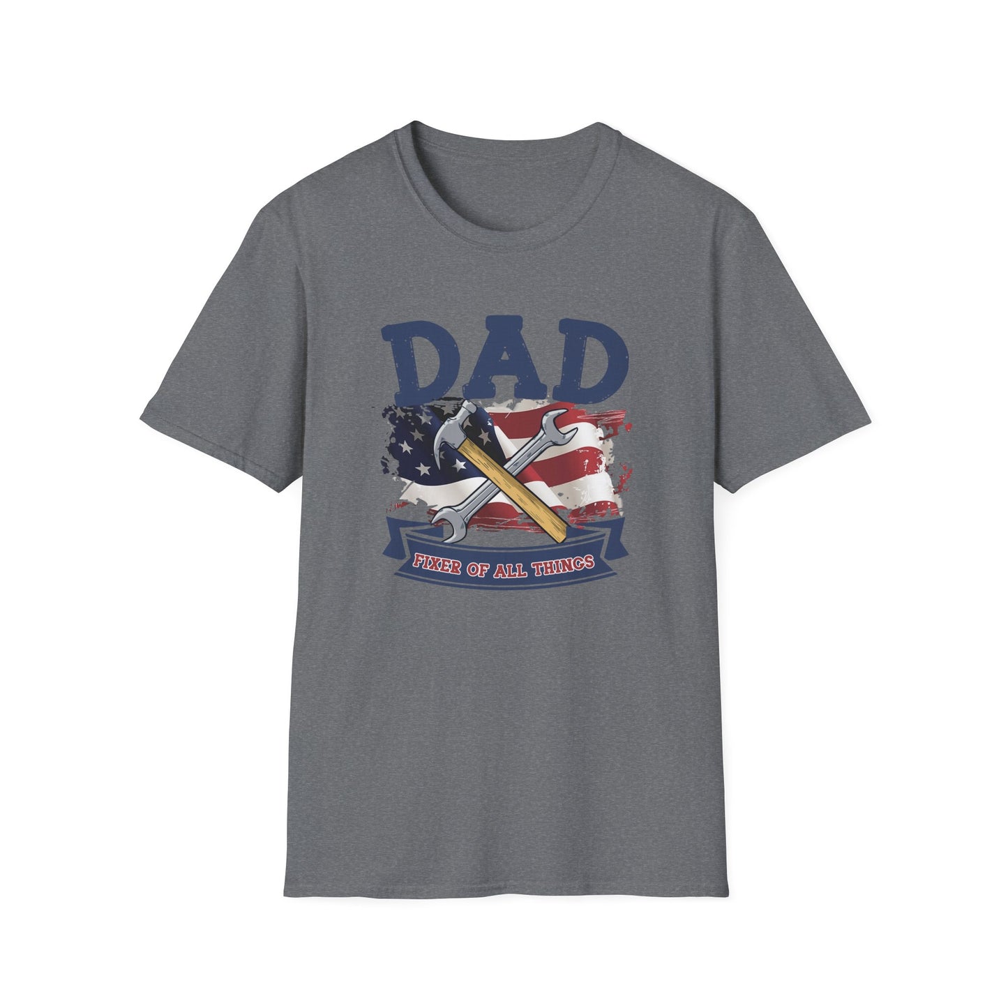 Patriotic Dad T-Shirt - Perfect Gift for Father's Day